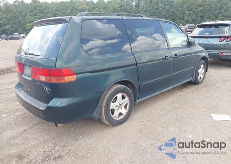1999 Honda Odyssey Ex из США, поврежденный, VIN 2HKRL1868XH519775